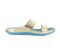 Strive Chia Women\'s Slide Comfort Sandal - Light Gold - Side