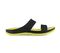 Strive Chia Women\'s Slide Comfort Sandal - Black - Side