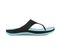 Strive Ilya Women's Supportive Toe-Post Sandals - Strive Footwear Ilya Black/Blue  Blue Lateral