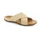 Strive Palma Women\'s Cross Strap Sandals - Almond - Angle