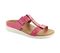 Strive Santorini Women\'s Supportive Buckle Sandal - Magenta - Angle