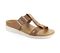 Strive Santorini Women\'s Supportive Buckle Sandal - Tan - Angle