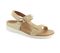 Strive Antigua Women's Adjustable Strap Sandal - Gold Metallic Sparkle