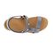 Strive Antigua Women\'s Adjustable Strap Sandal - Denim - Overhead