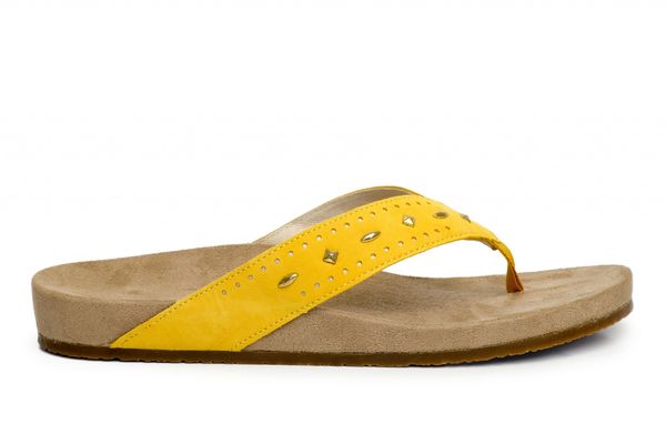 Revitalign Kena Stud Women's Sandals - Mineral Yellow - Product View - 1