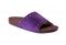 Revitalign Sofia Stud Women's Slip-on Slide Sandal - Grape - Pair