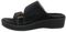 Revitalign Breakwater Women's Adjustable Platform Sandal - Jet Black