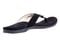 Revitalign Starling Women's Orthotic Flip Flop Sandal - Black - Bottom