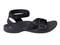 Revitalign Webbed Women's Adjustable Sandal - Black - Profile