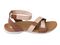 Revitalign Webbed Women's Adjustable Sandal - Light Taupe - Profile