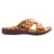 Spenco Kholo Visa Supportive Full Contact Women's Slippers - Tan Leopard - Product View - 1