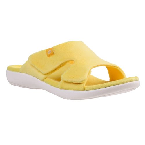 Spenco Kholo Visa Supportive Full Contact Women's Slippers - Cornsilk - Product View - 2