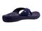 Spenco Yumi Rise Women's Orthotic Flip Flops - Peacoat - Bottom