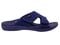 Spenco Kholo Rise Women's Orthotic Slip-on Sandal - Peacoat - Profile