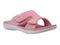 Spenco Kholo Rise Women's Orthotic Slip-on Sandal - Coral Cloud - Pair