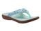 Spenco Yumi Nuevo Floral Women's Supportive Sandal - Fair Aqua - Pair