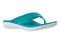 Spenco Yumi Nuevo Speckled Women's Orthotic Thong Sandal - Teal - Pair