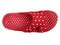 Spenco Kholo Polka Dot Women's Orthotic Slide Sandal - Red - Swatch