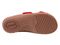 Spenco Kholo Polka Dot Women's Orthotic Slide Sandal - Red - Side