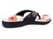 Spenco Yumi Blume Women's Orthotic Thong Sandal - Black - Bottom