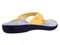 Spenco Yumi Blume Women's Orthotic Thong Sandal - Yellow - Bottom