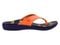 Spenco Yumi Blume Women's Orthotic Thong Sandal - Orange - Profile