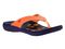 Spenco Yumi Blume Women's Orthotic Thong Sandal - Orange - Pair