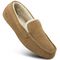 Apex Orthopedic fleece-lined Slippers Women's / Men's Orthopedic Moccasin Slipper - Removable Insoles - Brown