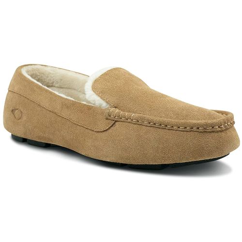 Apex Orthopedic fleece-lined Slippers Women's / Men's Orthopedic Moccasin Slipper - Removable Insoles - Brown