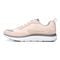 Vionic Ayse - Women's Lace-up Athletic Sneakers with Arch Support - Pale Blush Mesh Left Side