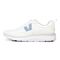 Vionic Ayse - Women's Lace-up Athletic Sneakers with Arch Support - White Mesh Left Side