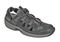 OrthoFeet Alpine Heel Strap Men's Sandals Heel Strap - Gray - 7