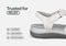 Orthofeet Amalfi Heel Strap Women's Sandal - Snake White - Feature Detail - 4