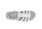 Orthofeet Amalfi Heel Strap Women's Sandal - Snake White - Bird's Eye View - 6