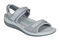 OrthoFeet Calypso Women's Sandals Heel Strap - Gray - 1
