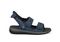 Orthofeet Calypso Hands-Free Supportive Sandal - Blue/black - Product View - 1