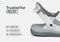 Orthofeet Calypso Hands-Free Supportive Sandal - White - Feature Detail - 3