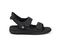 Orthofeet Calypso Hands-Free Supportive Sandal - Black - Product View - 1