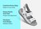 Orthofeet Calypso Hands-Free Supportive Sandal - White - Comfort Benefits - 2