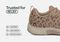Orthofeet Coral Stretch Arch-Support Women's Sneakers - Beige Leopard - Feature Detail - 4