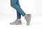 Orthofeet Coral Stretch Arch-Support Women's Sneakers - Gray Leopard - Lifestyle View - 2