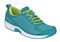 OrthoFeet Coral Stretch Knit Women's Sneakers Stretch - Turquoise - 7