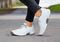 OrthoFeet Coral Stretch Knit Women's Sneakers Stretch - White - 20
