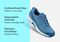 Orthofeet Coral Stretch Arch-Support Women's Sneakers - Blue - Comfort Benefits - 3