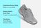 Orthofeet Coral Stretch Arch-Support Women's Sneakers - Gray Leopard - Comfort Benefits - 3