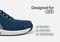 Orthofeet Edgewater Stretch Supportive Arch-Relief Men's Sneakers - Blue - Feature Detail - 5