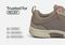 Orthofeet Edgewater Stretch Supportive Arch-Relief Men's Sneakers - Taupe - Feature Detail - 4