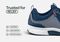 Orthofeet Edgewater Stretch Supportive Arch-Relief Men's Sneakers - Blue - Feature Detail - 4