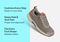 Orthofeet Edgewater Stretch Supportive Arch-Relief Men's Sneakers - Taupe - Comfort Benefits - 3