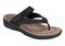 OrthoFeet Eldorado Men's Sandals - Black - 1